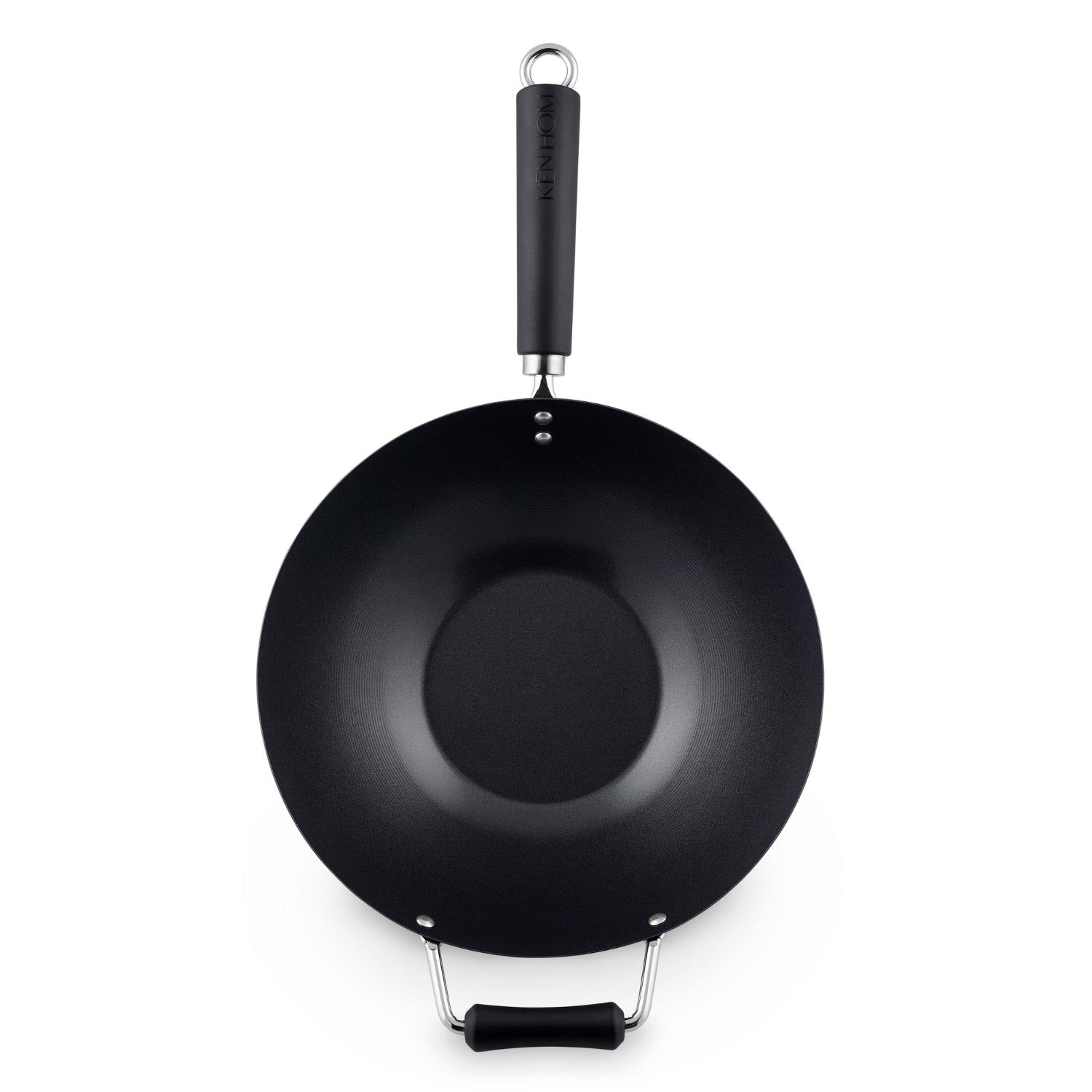 Ken Hom Excellence Carbon Steel Non Stick Wok 12