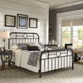 Kendal Black Metal Bed By Inspire Q Classic