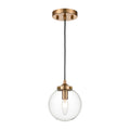 Kendall 6 Inch Wide 1 Light Pendant 6In W X 6In D X 6In H