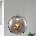 Kendall Chrome 1 Light Globe Pendant