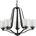 Kene Collection Graphite Five Light Chandelier 12.99 X 37 X 31.89