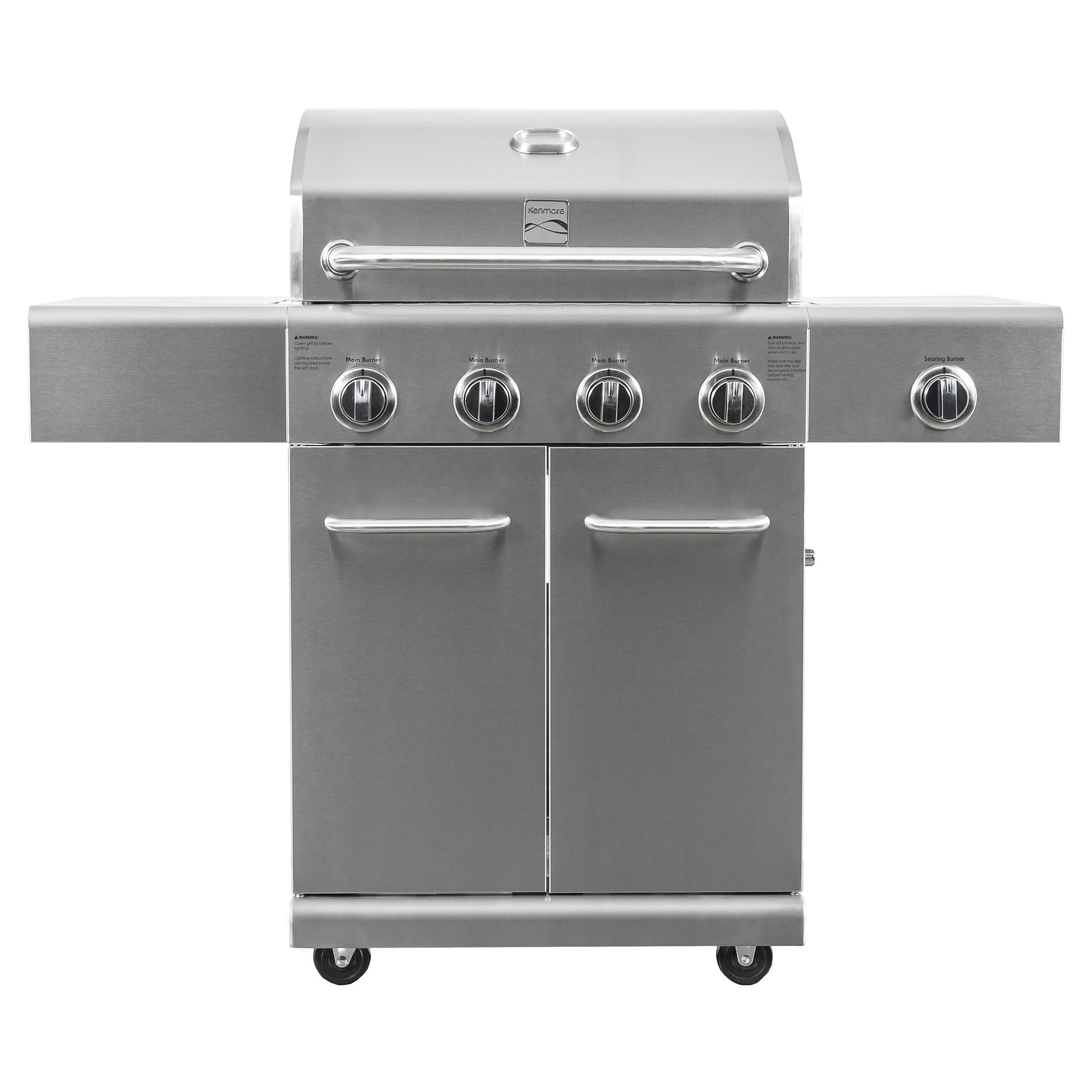 Kenmore 4 Burner With Searing Side Burner All Stainless Steel