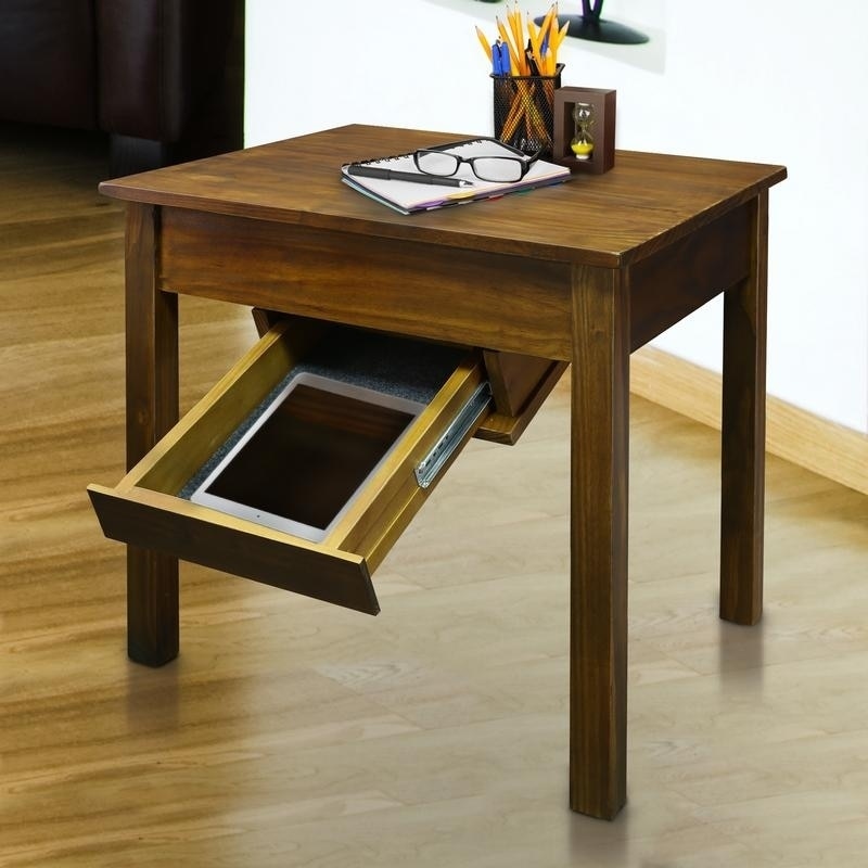 Kennedy End Table With Concealed Drawer Concealment Furniture