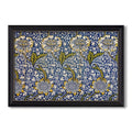 Kennet Indigogold 1883 William Morris Custom Framed Canvas