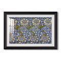 Kennet Indigogold 1883 William Morris Custom Framed Print