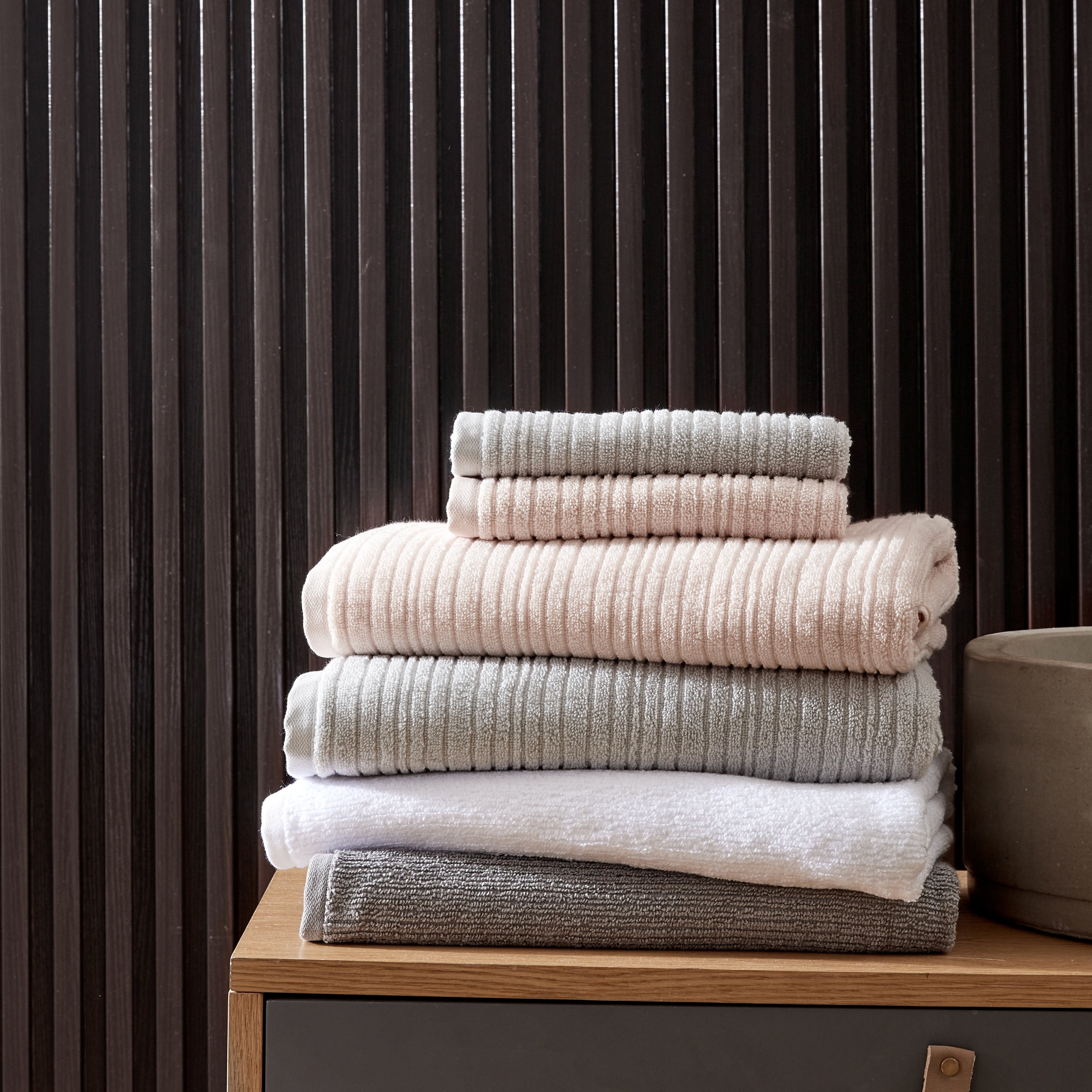 Kenneth Cole Reaction Brooks Quick Dry 3 Piece Towel Set