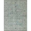 Kensington Handloomed Wool Bamboo Silk Blue Area Rug 12 X 18