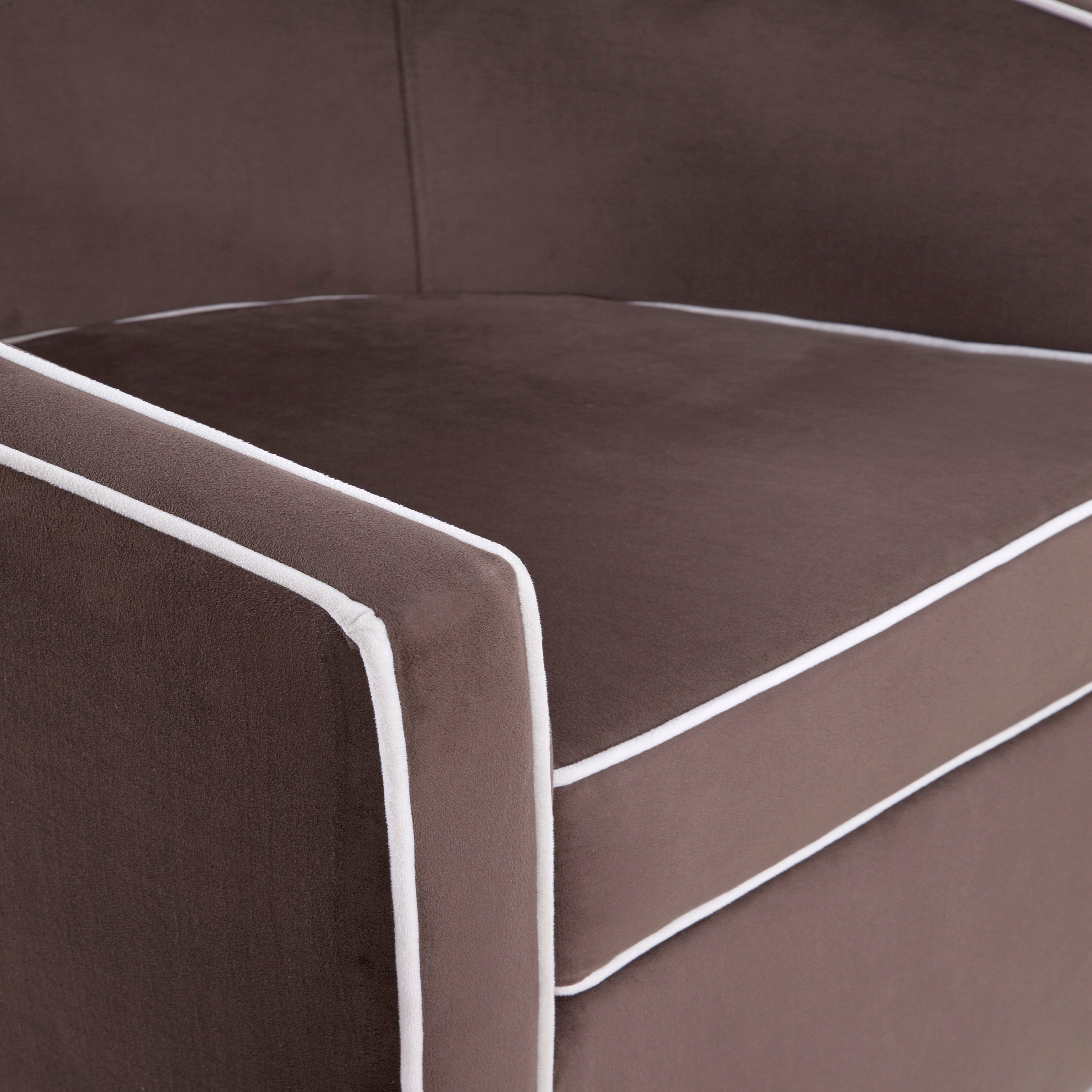 Kenton Barrel Style Swivel Chair By Greyson Living