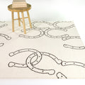 Kentucky Kids Horseshoe Area Rug