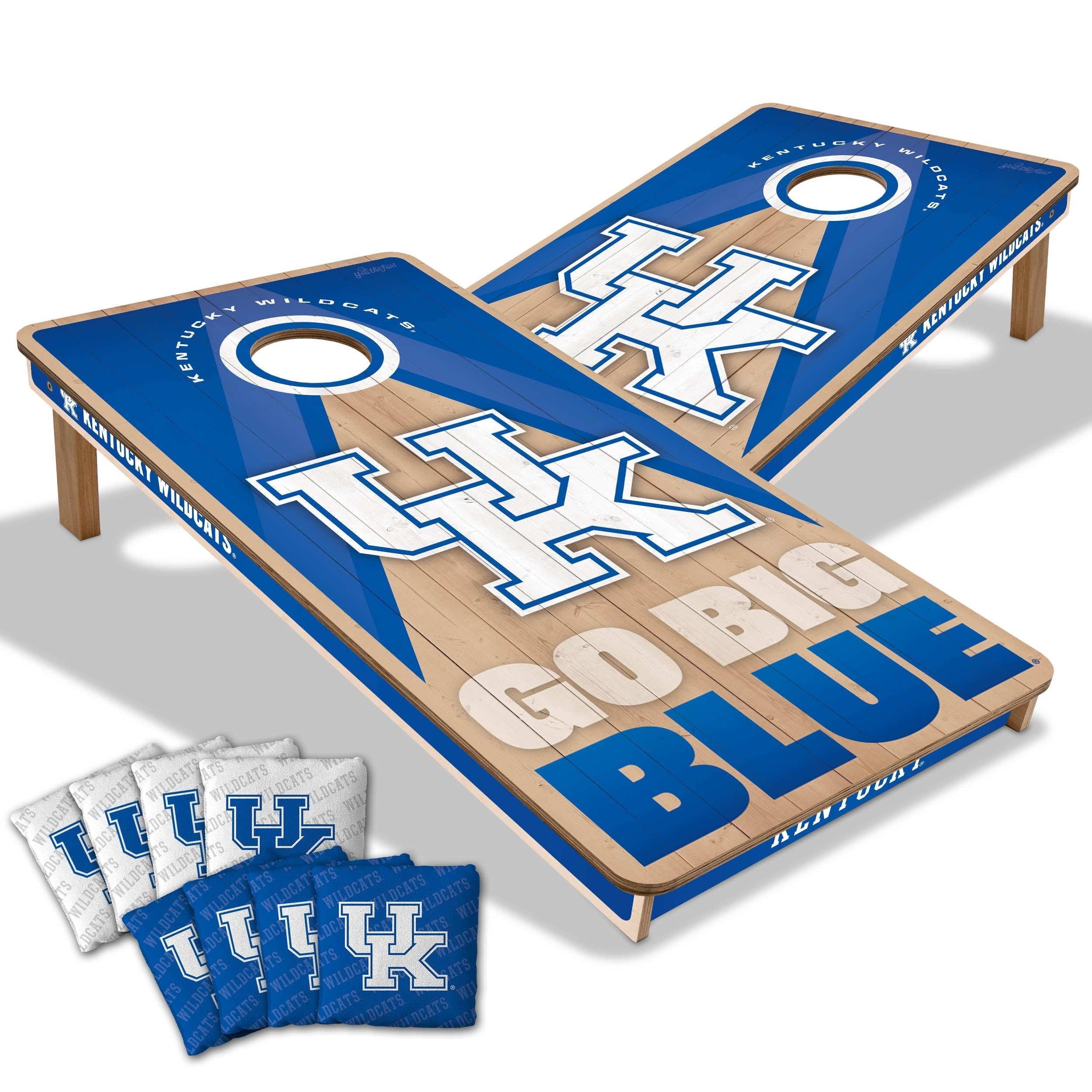 Kentucky Wildcats Ncaa 2X4 Professional Cornhole Board Set