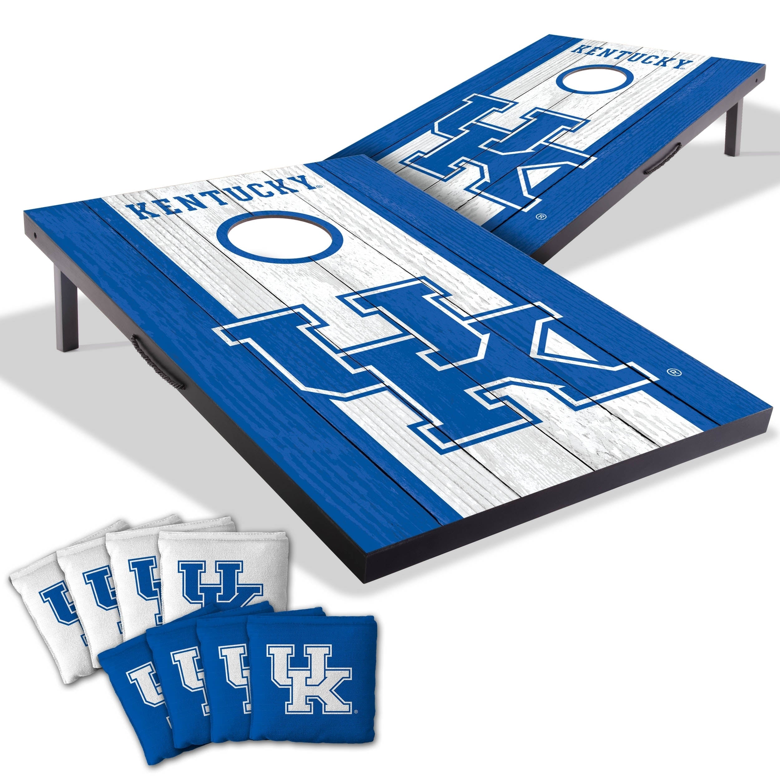 Kentucky Wildcats Ncaa Compact 2X3 Tailgate Cornhole Board Set