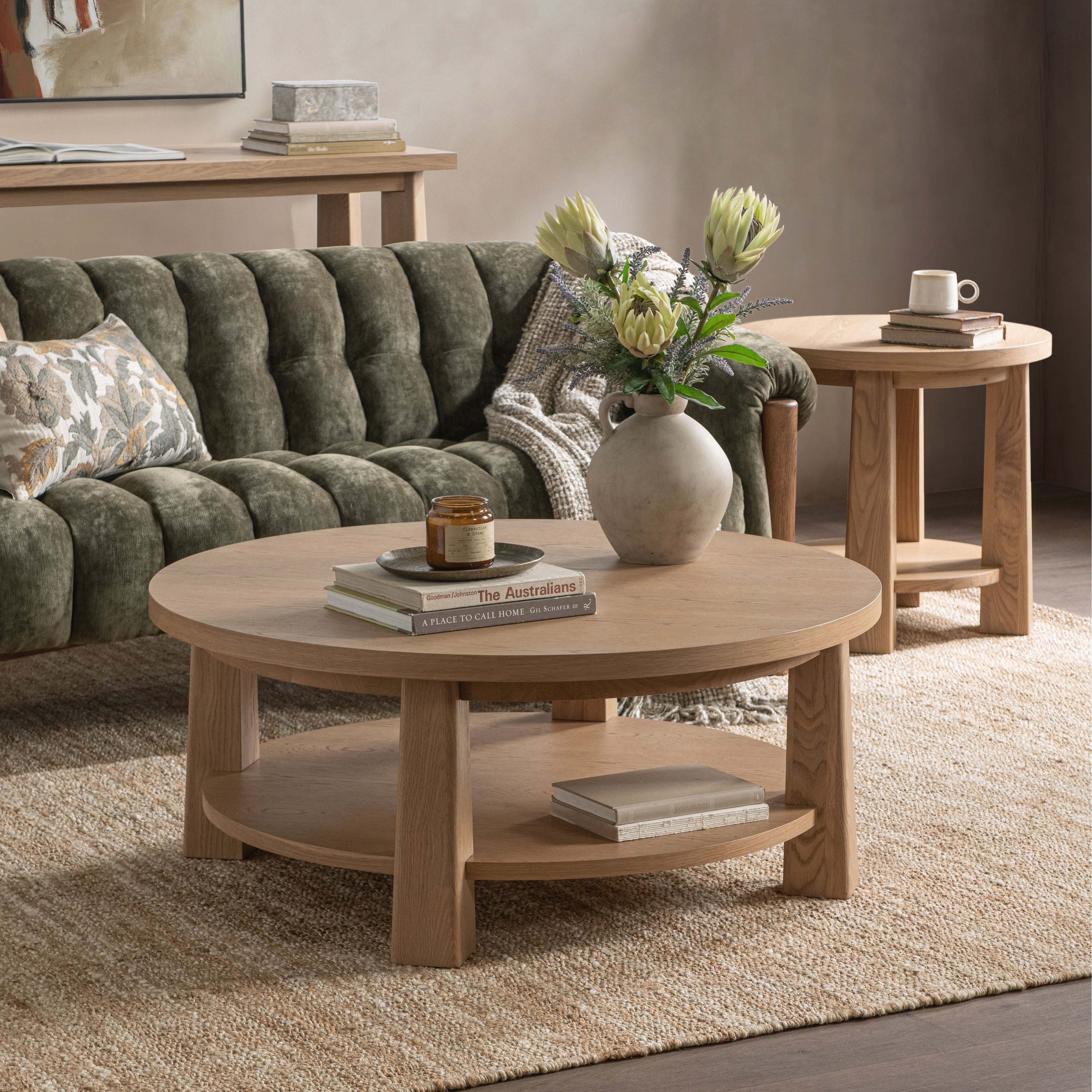 Kenzie Wood Coffee Table