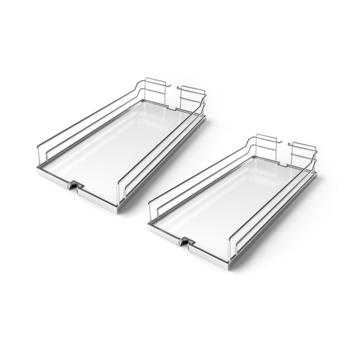 Kessebohmer Arena 10 Inch Wide Dispensa Trays For Cabinet Pull Out