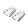 Kessebohmer Arena 14 Inch Wide Dispensa Trays For Cabinet Pull Out