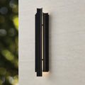 Kestrel 30 Inch 3 Light Textured Black 5Cct Led Exterior Wall Sconce