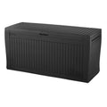 Keter Comfy Resin 71 Gallon Deck Box Storage Bench