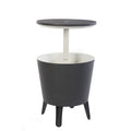 Keter Cool Bar Patio Beverage Cooler Bar Table