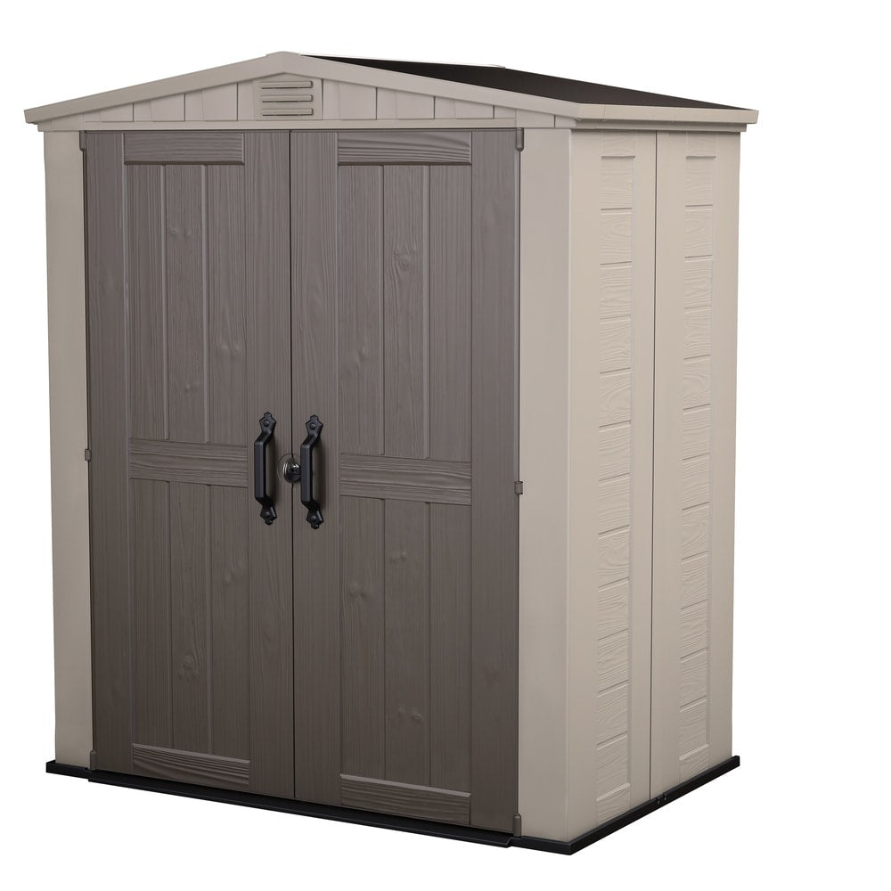 Keter Factor Large 6 X 3 Ft. Resin Outdoor Storage Shed