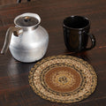 Vhc Kettle Grove Country Black Primitive Classic Tabletop Kitchen Jute Trivet