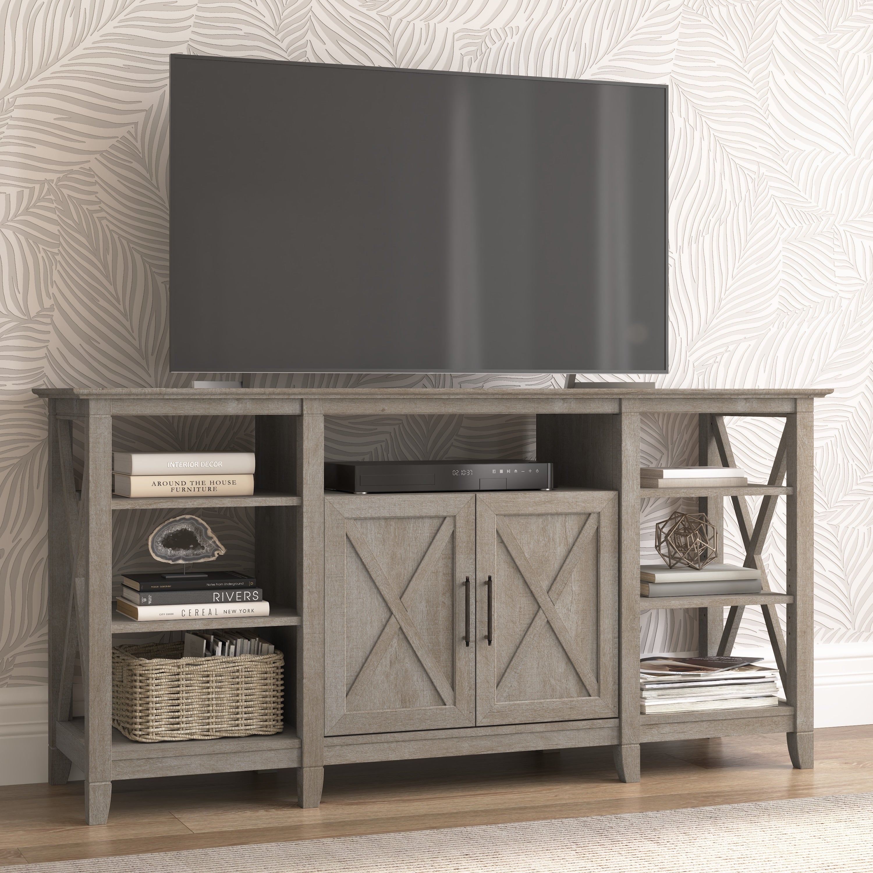 The Gray Barn Tall Tv Stand For 70 Inch Tv