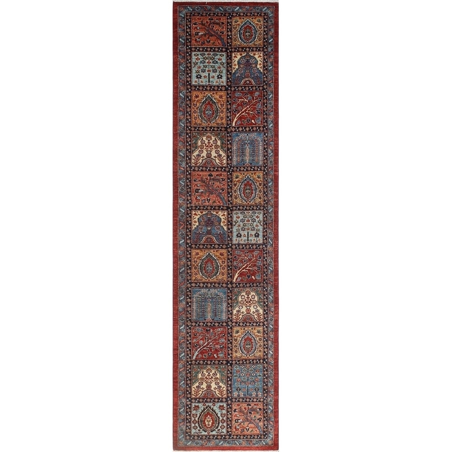 Noori Rug Khurgeen Deborah Red Blue Runner 211 X 127