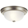 Kichler 2 Light 11 Wide Flush Mount Bowl Ceiling Fixture