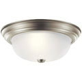 Kichler 2 Light 13 Wide Flush Mount Bowl Ceiling Fixture
