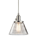 Kichler Avery Single Light 8 Wide Mini Pendant With Tapered Clear