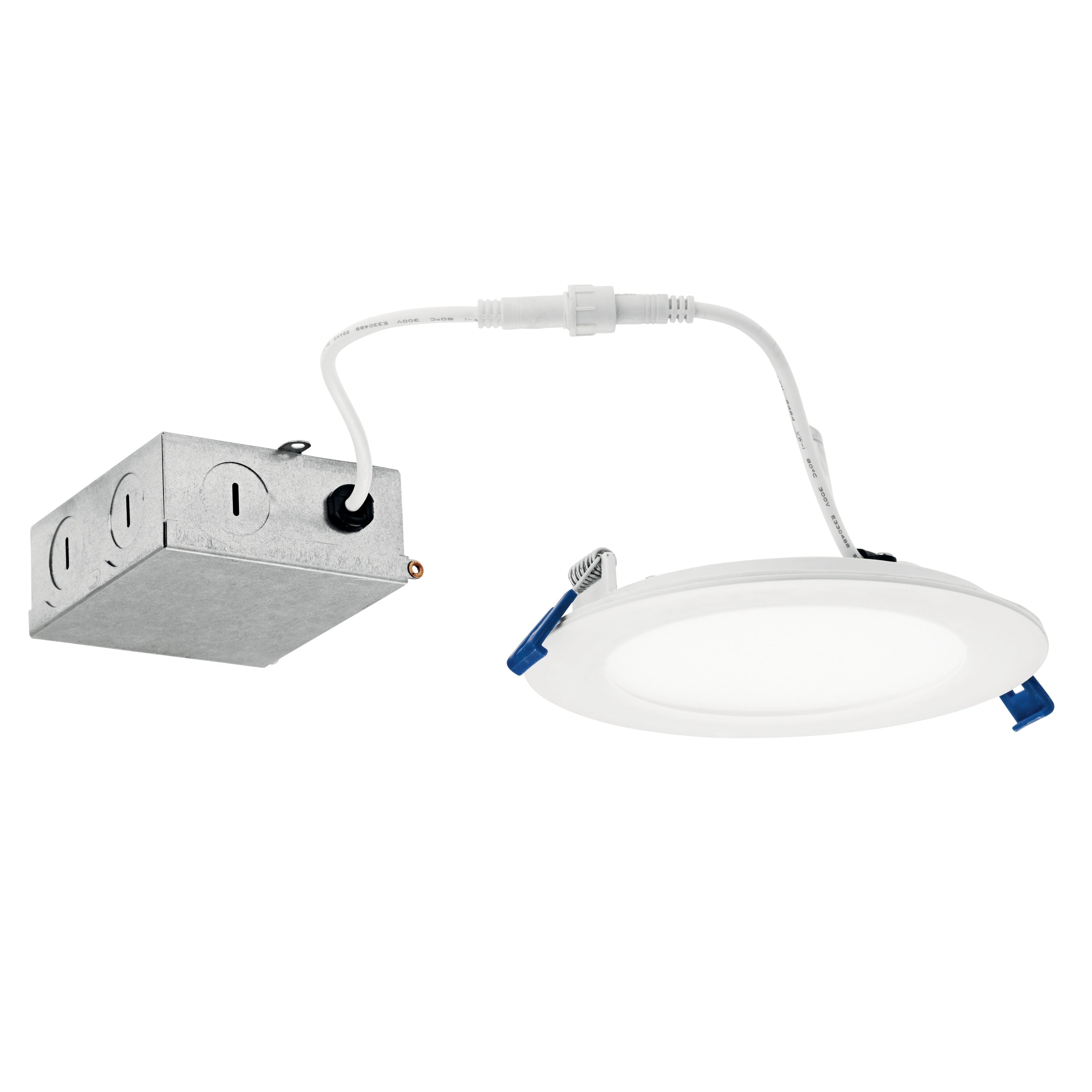Kichler Direct To Ceiling 5 Inch Round Slim 30K Led Downlight In White