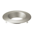 Kichler Direct To Ceiling Recessed Decorative Trim 4 Inch Round Brushed Nickel