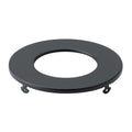 Kichler Direct To Ceiling Slim Decorative Trim 3 Inch Round Textured Black