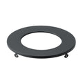 Kichler Direct To Ceiling Slim Decorative Trim 4 Inch Round Textured Black