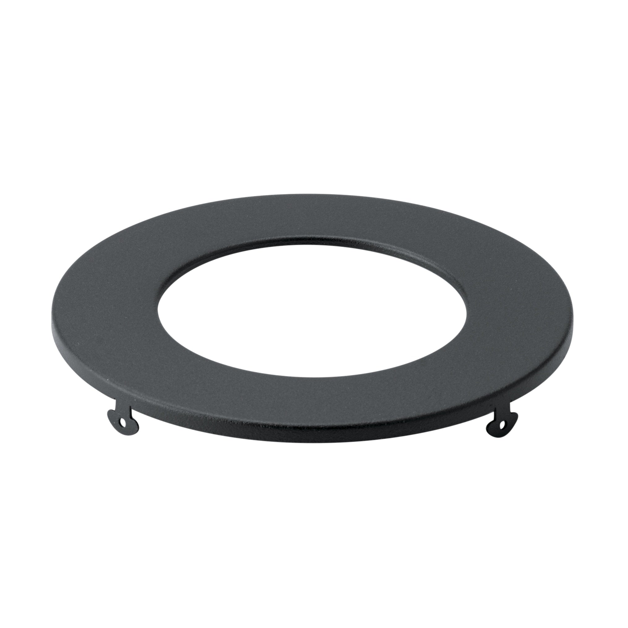 Kichler Direct To Ceiling Slim Decorative Trim 4 Inch Round Textured Black