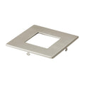 Kichler Direct To Ceiling Slim Decorative Trim 4 Inch Square Brushed Nickel