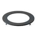 Kichler Direct To Ceiling Slim Decorative Trim 6 Inch Round Textured Black