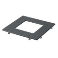 Kichler Direct To Ceiling Slim Decorative Trim 6 Inch Square Textured Black