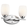Kichler Eileen 14.5 Wide 2 Bulb Bathroom Lighting Fixture