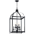 Kichler Larkin Black Steel Foyer Chandelier