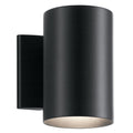 Porch Den Akashi 1 Light Black Indoor Outdoor Wall Sconce
