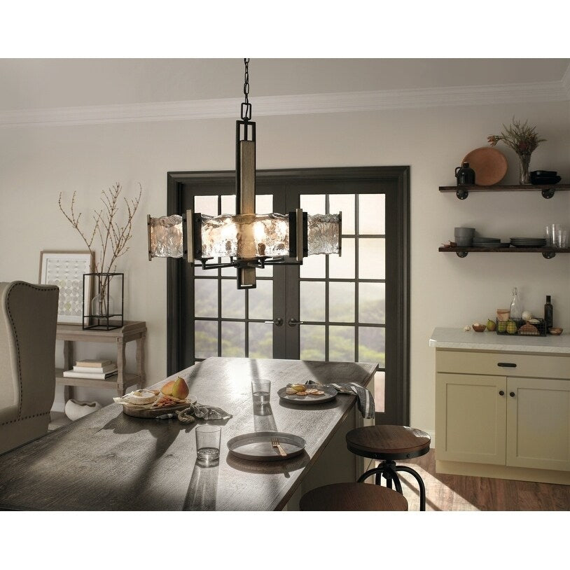 Kichler Lighting Aberdeen Collection 6 Light Olde Bronze Chandelier
