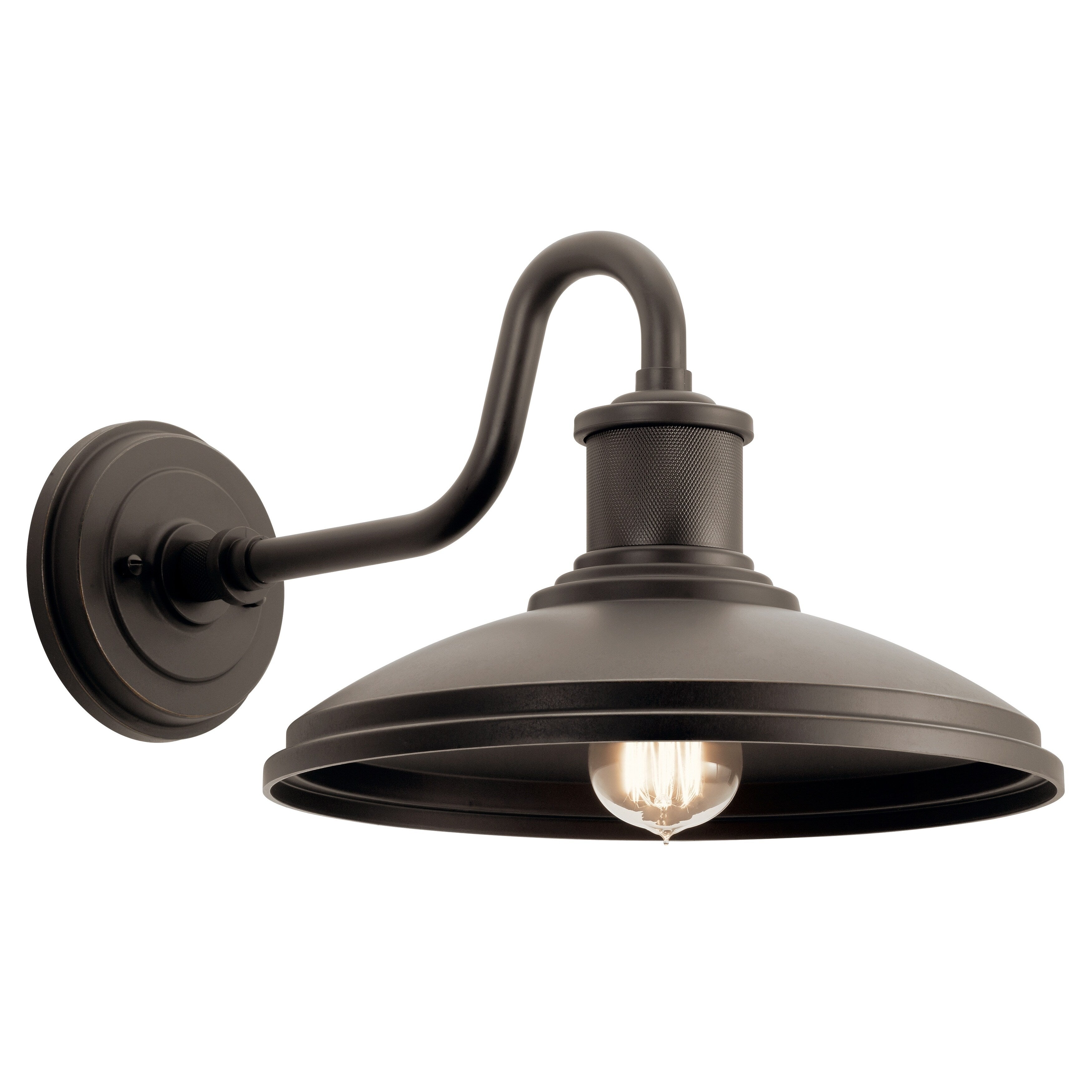 Kichler Lighting Allenbury 1 Light Outdoor Wall Light Olde Bronze Olde Bronze