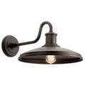 Kichler Lighting Allenbury 1 Light Outdoor Wall Light Olde Bronze Olde Bronze