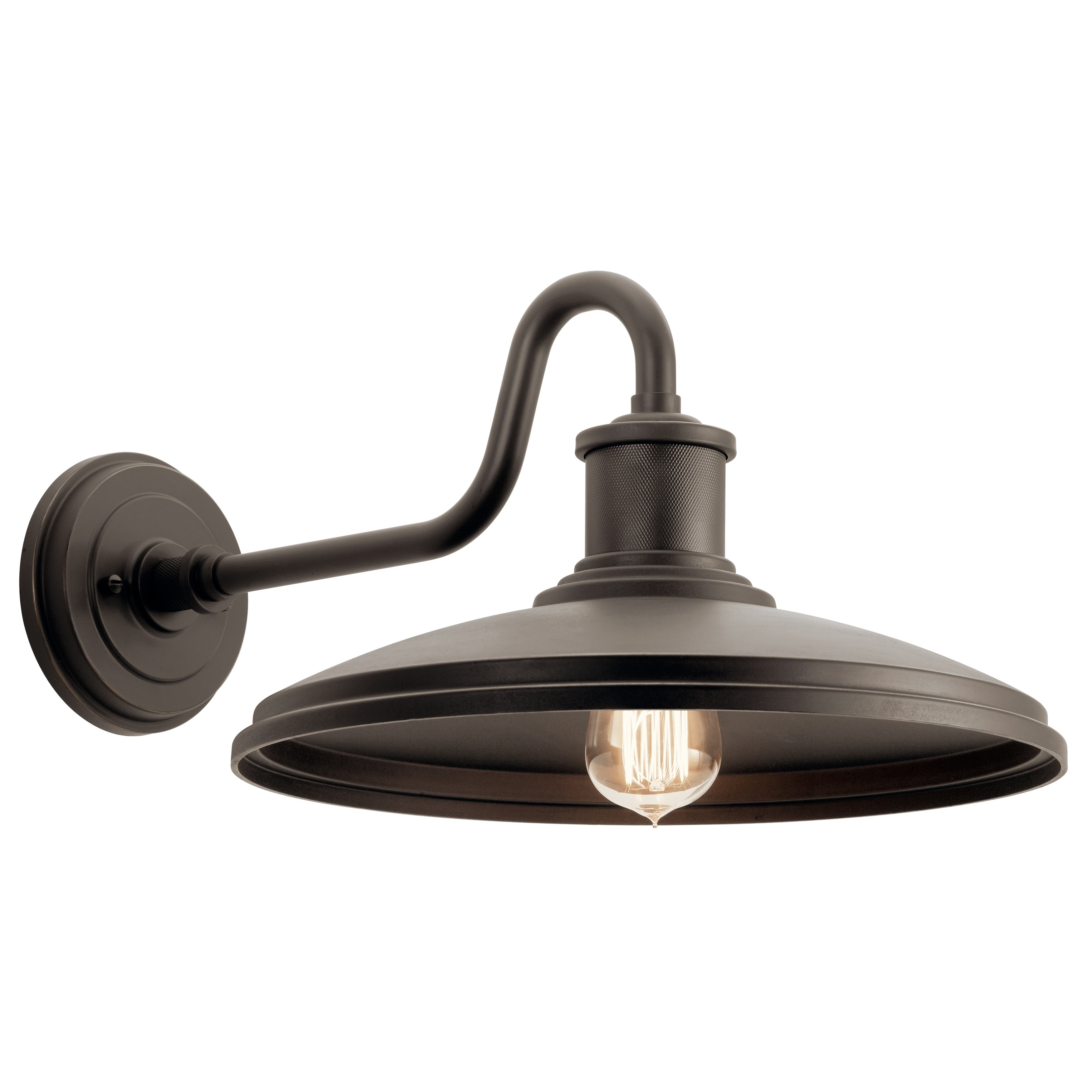 Kichler Lighting Allenbury 1 Light Outdoor Wall Light Olde Bronze Olde Bronze