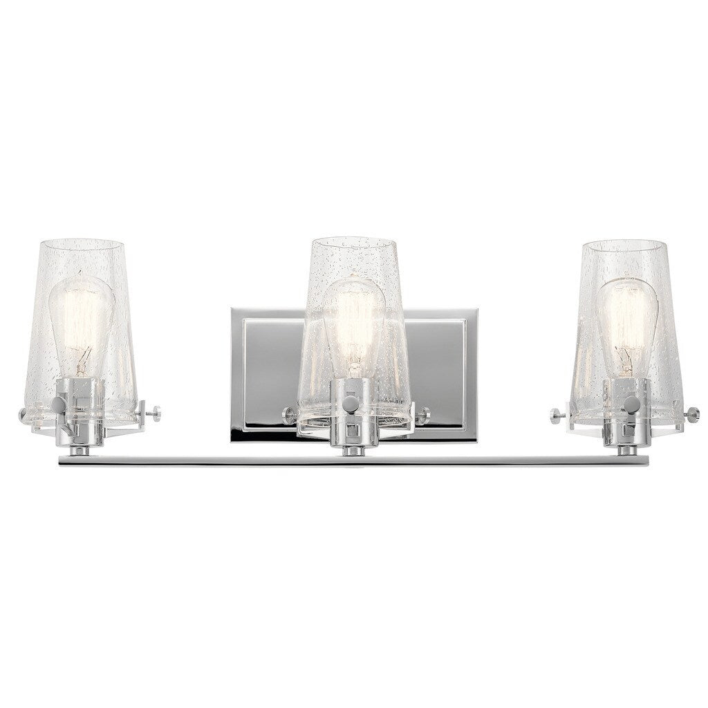 Kichler Lighting Alton Collection 3 Light Chrome Bath Vanity Light