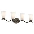 Kichler Lighting Armida Collection 4 Light Olde Bronze Bath Vanity Light