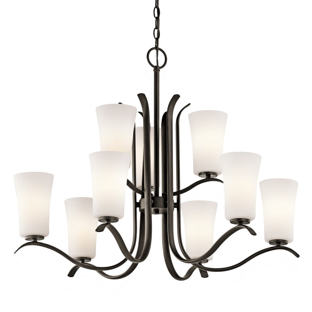 Kichler Lighting Armida Collection 9 Light Olde Bronze Chandelier
