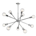Kichler Lighting Armstrong Collection 10 Light Chrome Chandelier
