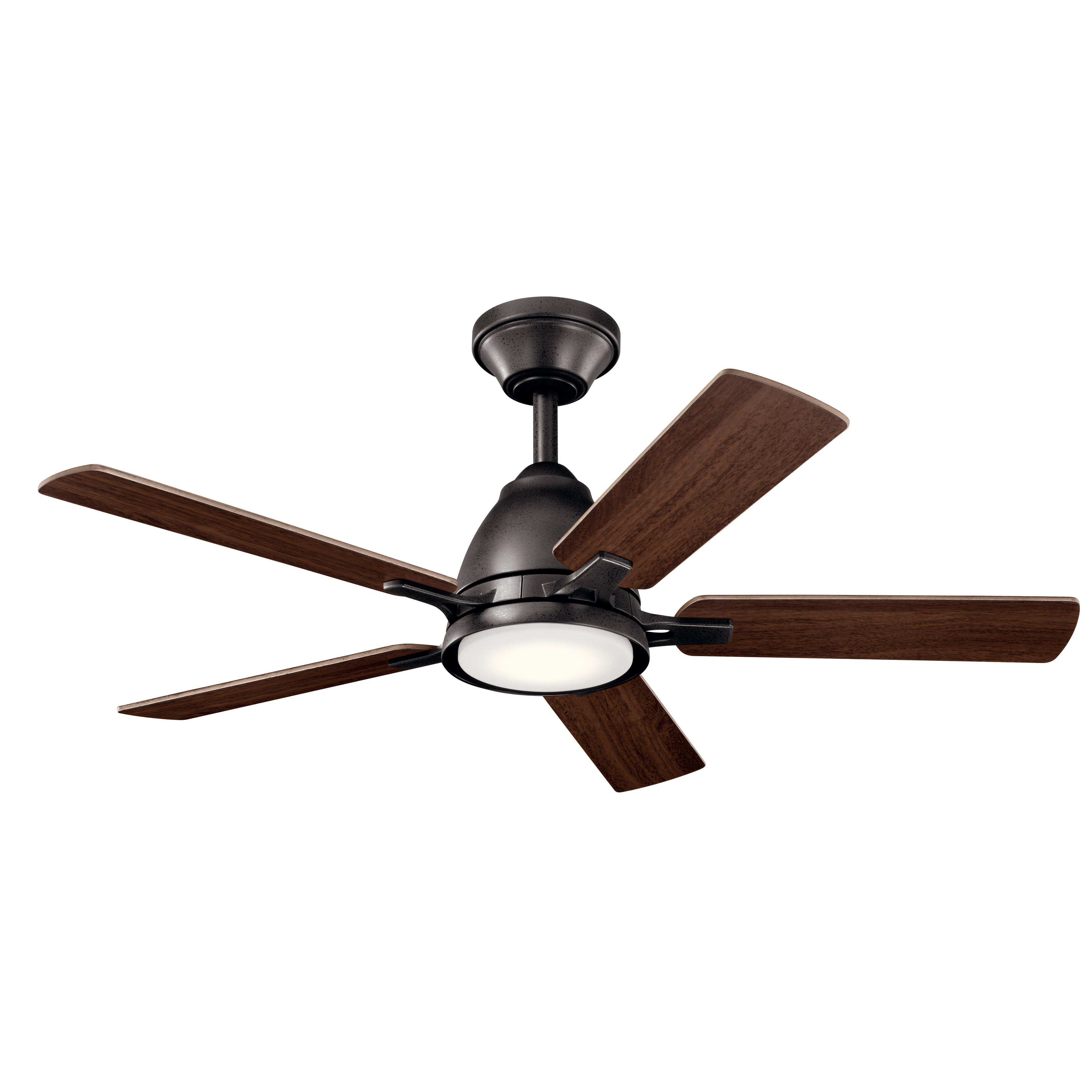 Kichler Lighting Arvada 44 Inch Led Ceiling Fan Anvil Iron