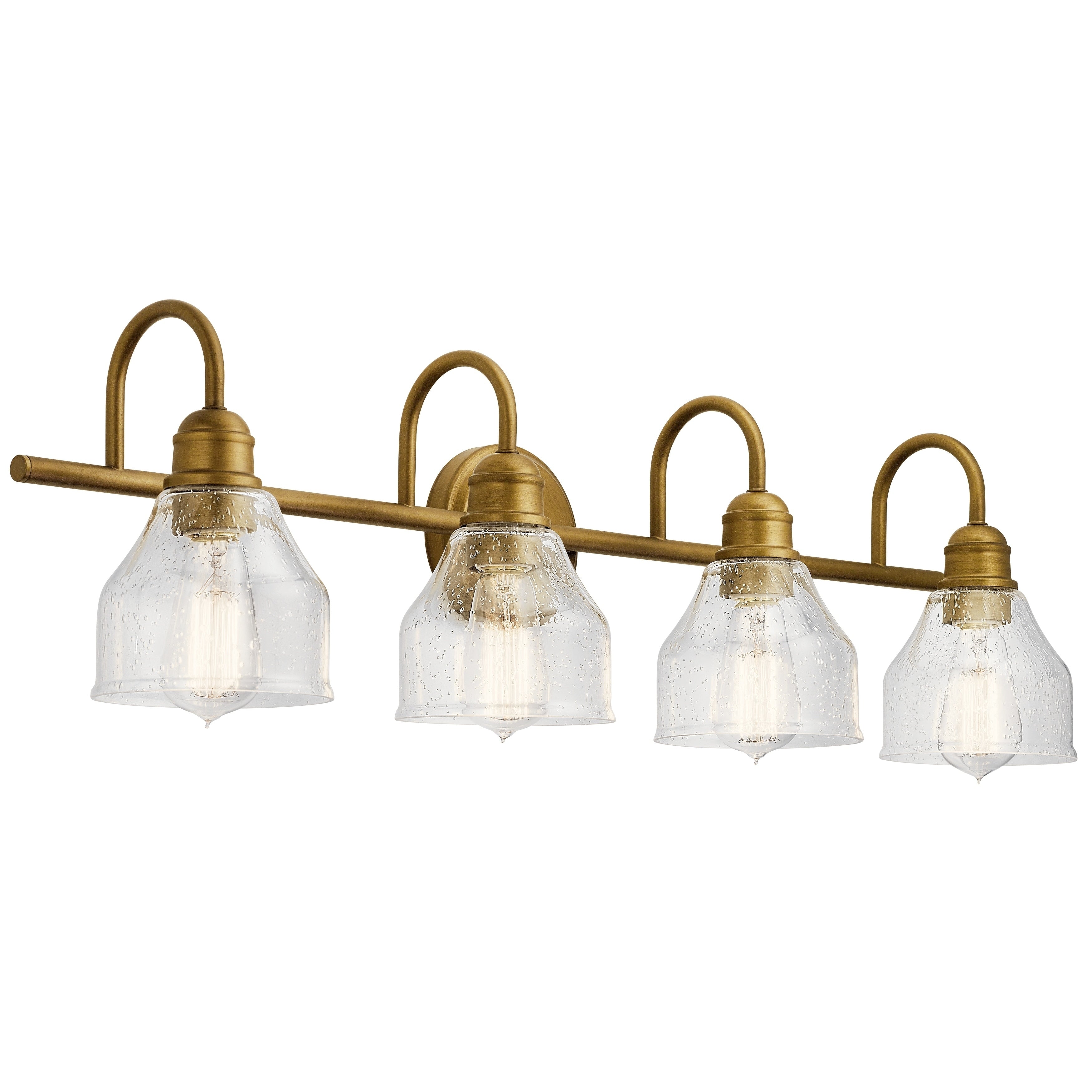 Kichler Lighting Avery 4 Light Vanity Light Natural Brass