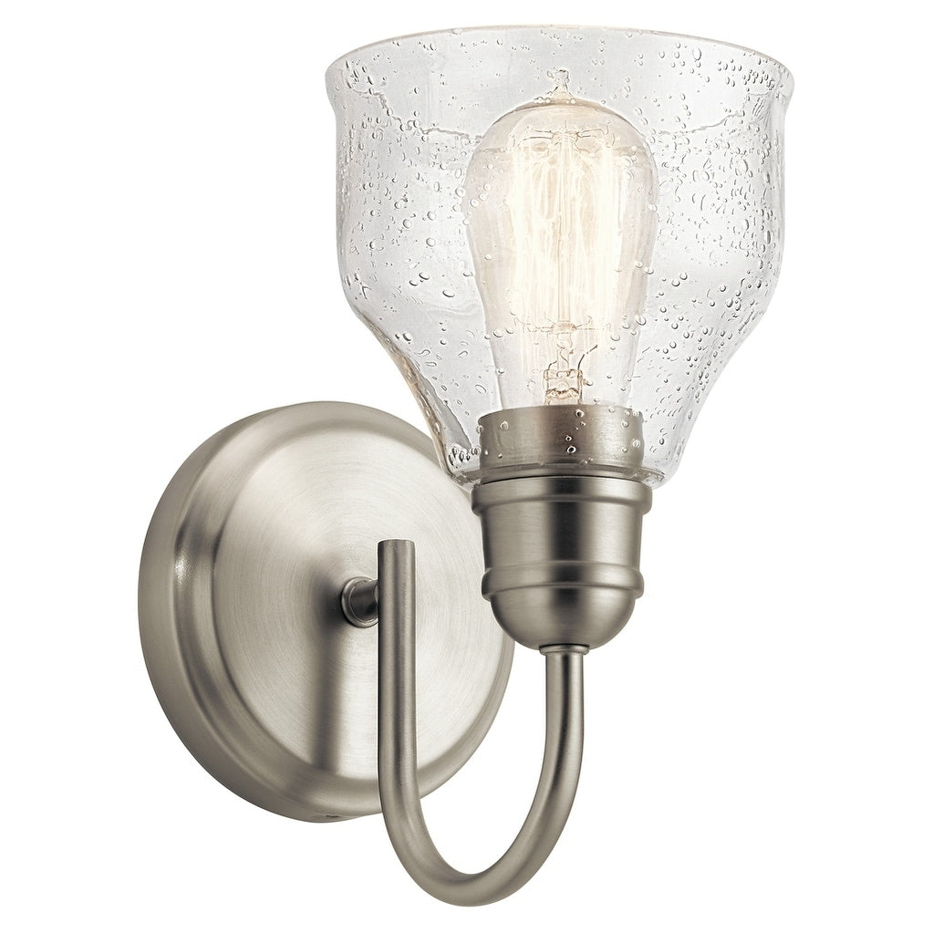 Copper Grove Clendinning 1 Light Brushed Nickel Wall Sconce